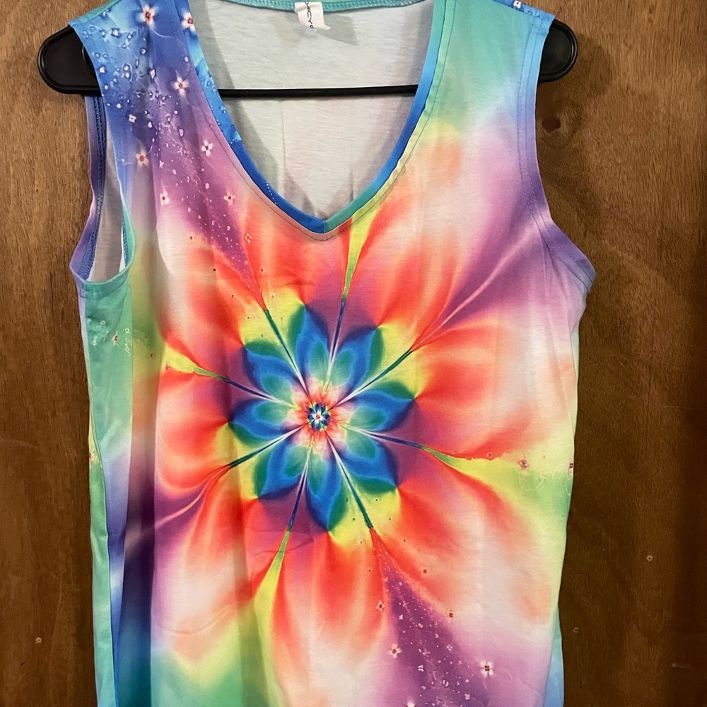 Tie dye Tank Top